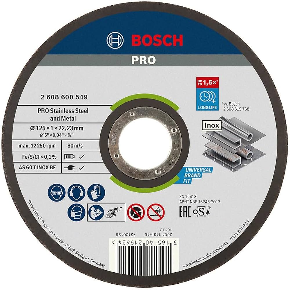 Metal və Daş Kəsmə Disklər (BOSCH)